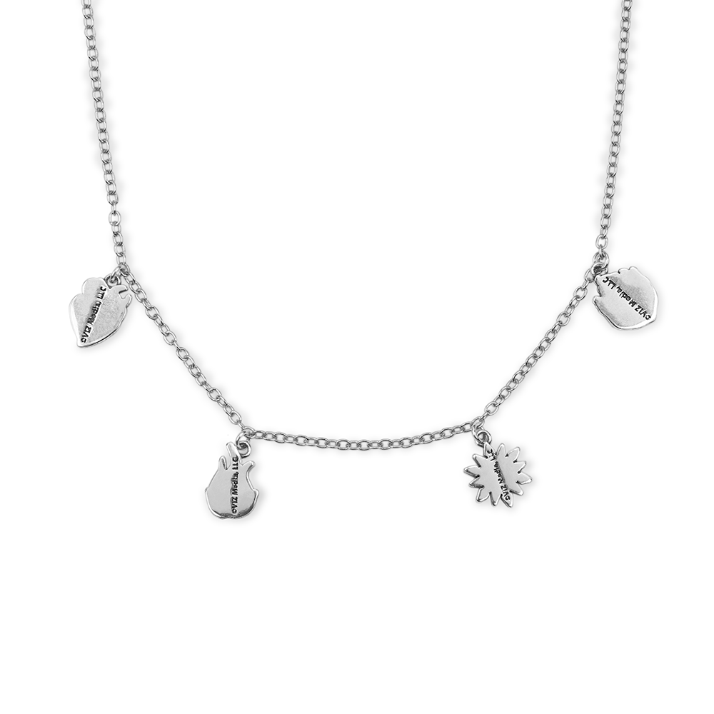 RWBY Friendship necklace option 2 (all 4 charms + charm necklace)-3