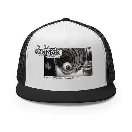 Uzumaki Trucker Hat Spiral Black/ White/ Black