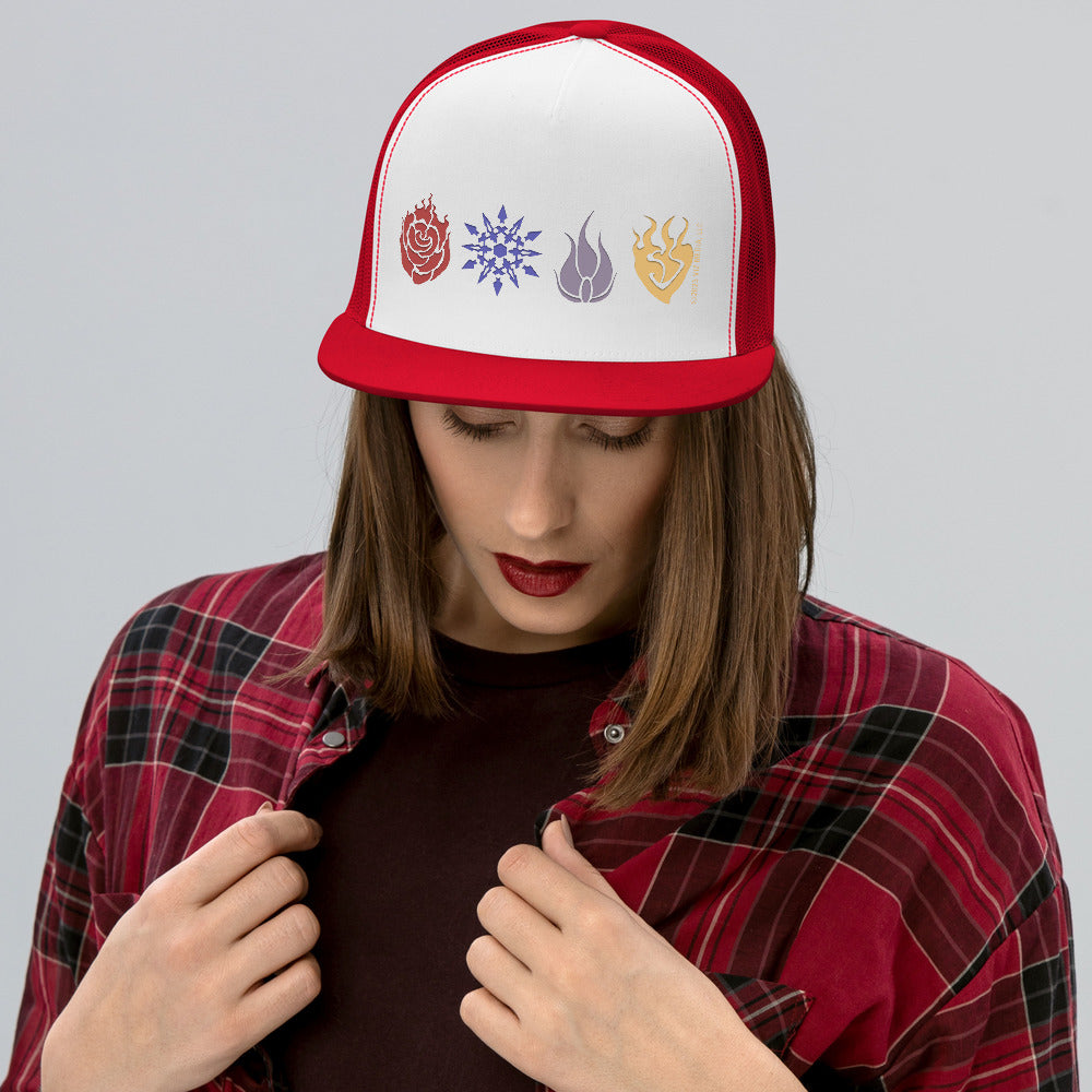 RWBY Icons Trucker Hat