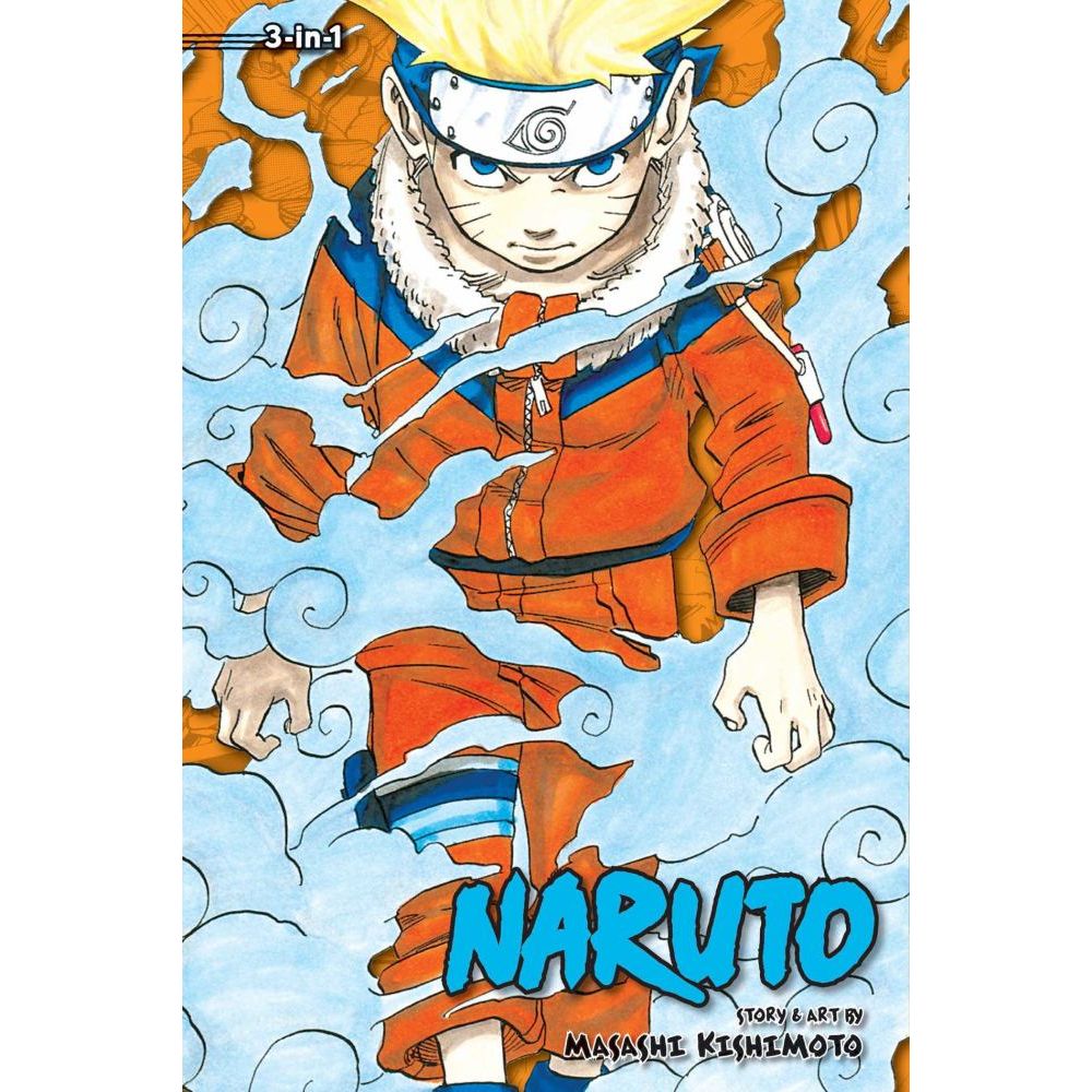 Naruto (3-in-1 Edition), Vol. 1