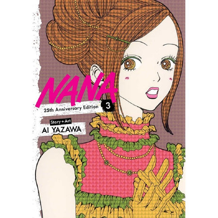 Front cover of Nana 25th Anniversary Edition Vol 3 print book featuring series artwork