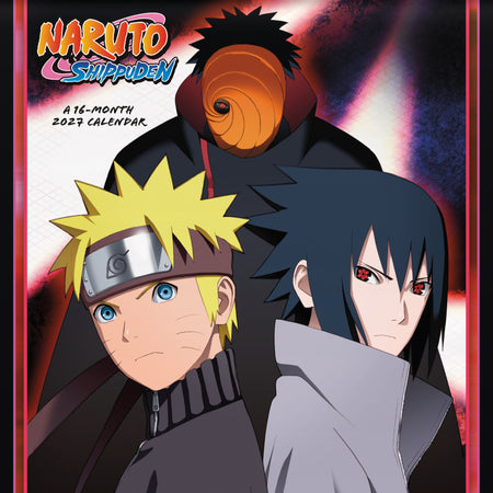 Naruto Shippuden 2027 Wall Calendar-1