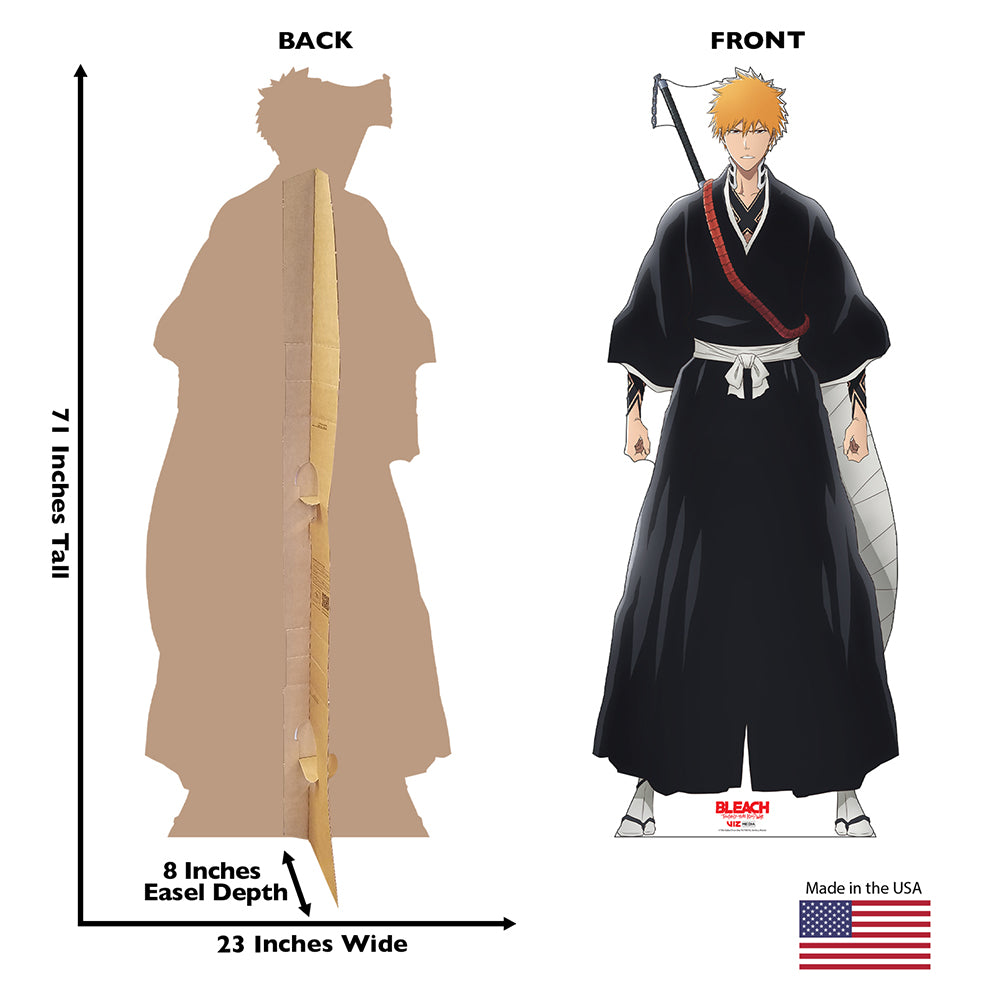 BLEACH: Thousand-Year Blood War Ichigo Kurosaki Cardboard Cutout Standee
