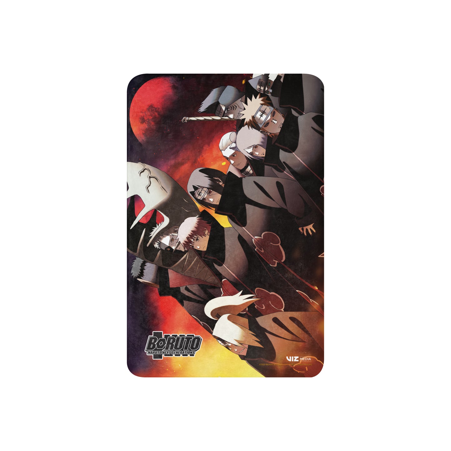 Boruto Akatsuki Sherpa Blanket