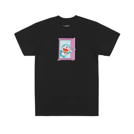Doraemon T-Shirt in Black Black