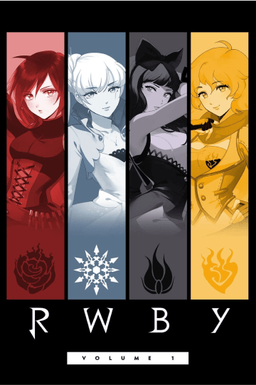 RWBY Yang Pose Holographic Sticker
