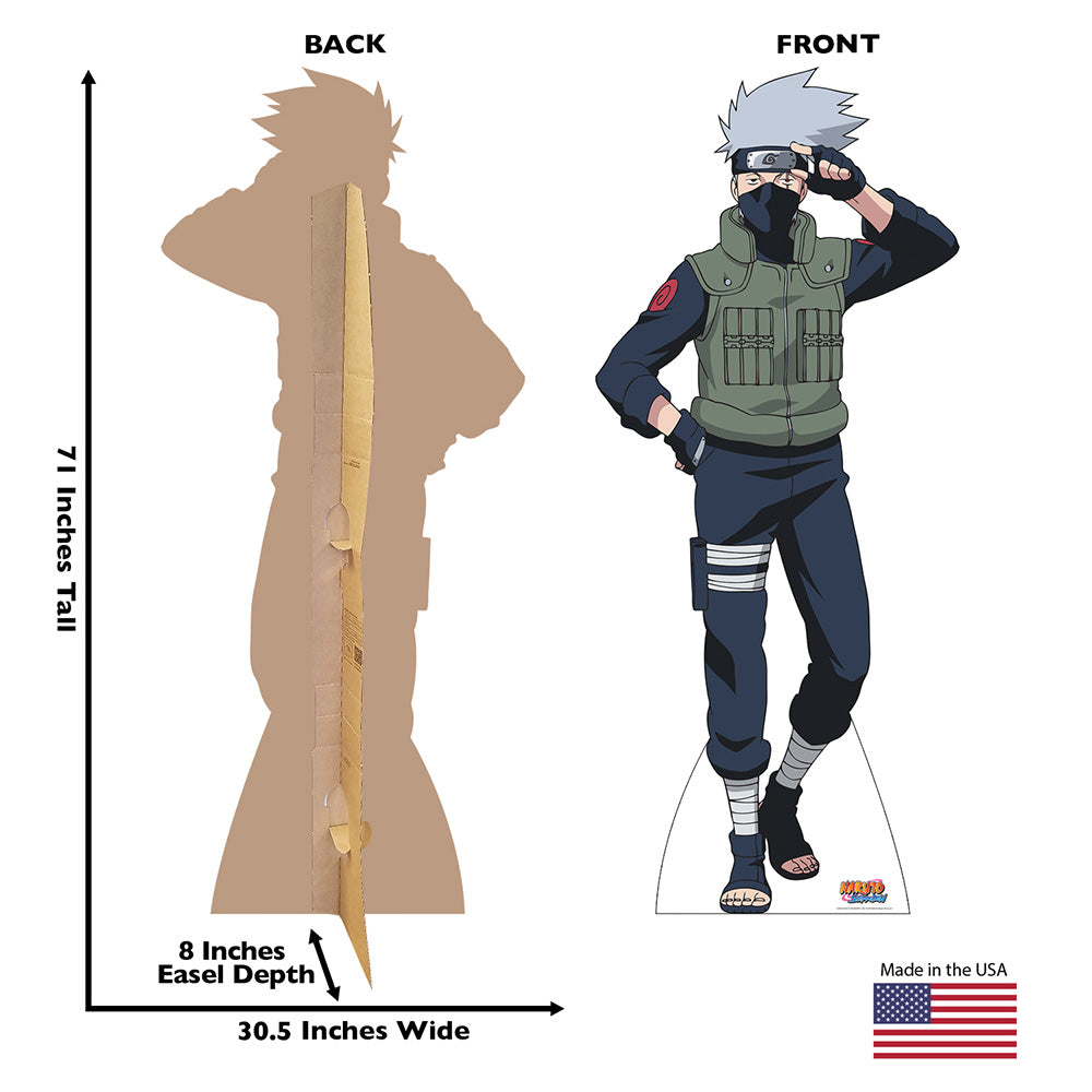 Naruto Shippuden Kakashi Cardboard Cutout Standee