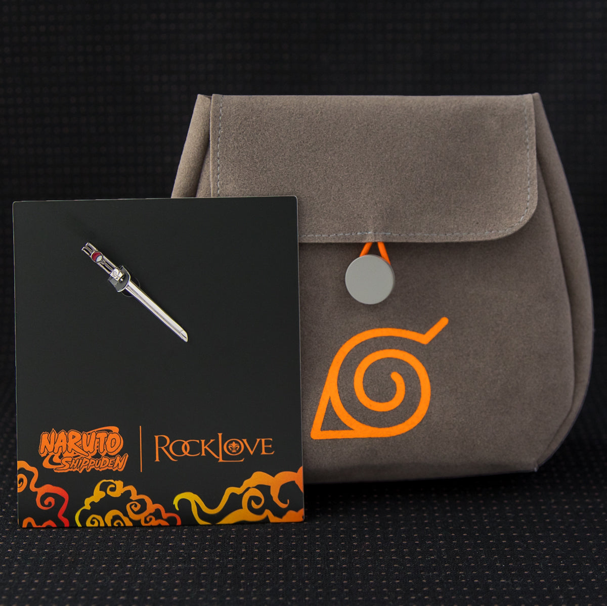 Back of the branded backer card and packaging elements included with the limited edition RockLove release