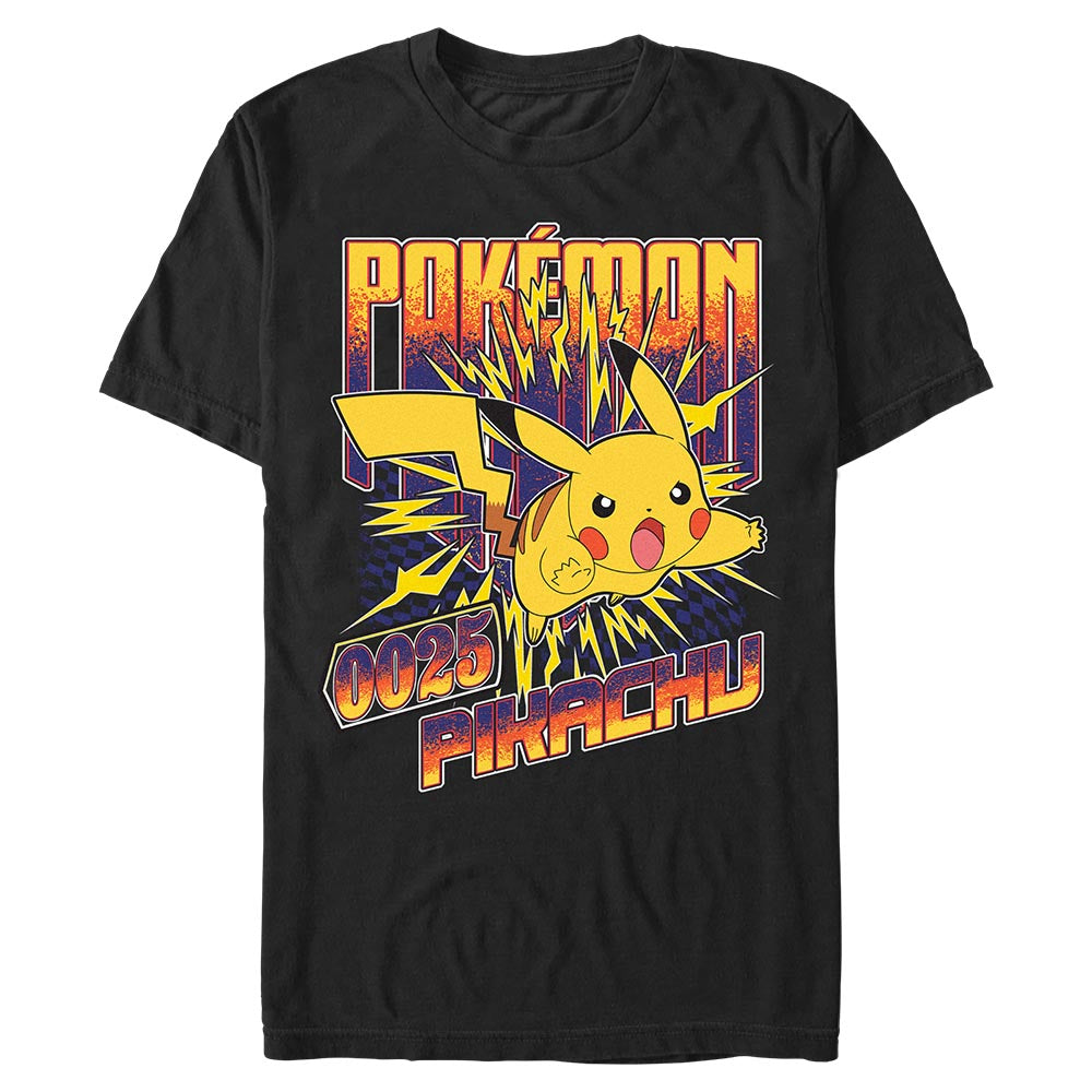 Pokémon Catch Pikachu T-shirt Black