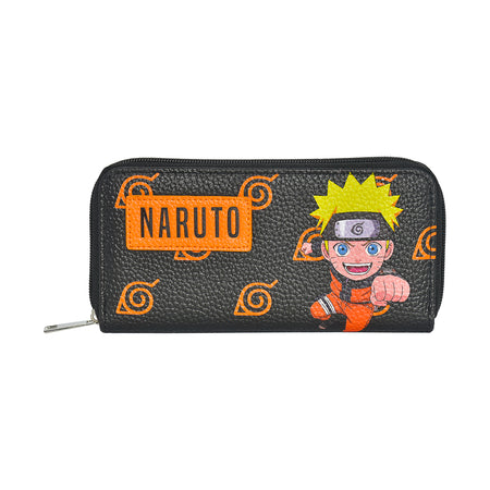Naruto Shippuden Chibi Zip Around Wallet