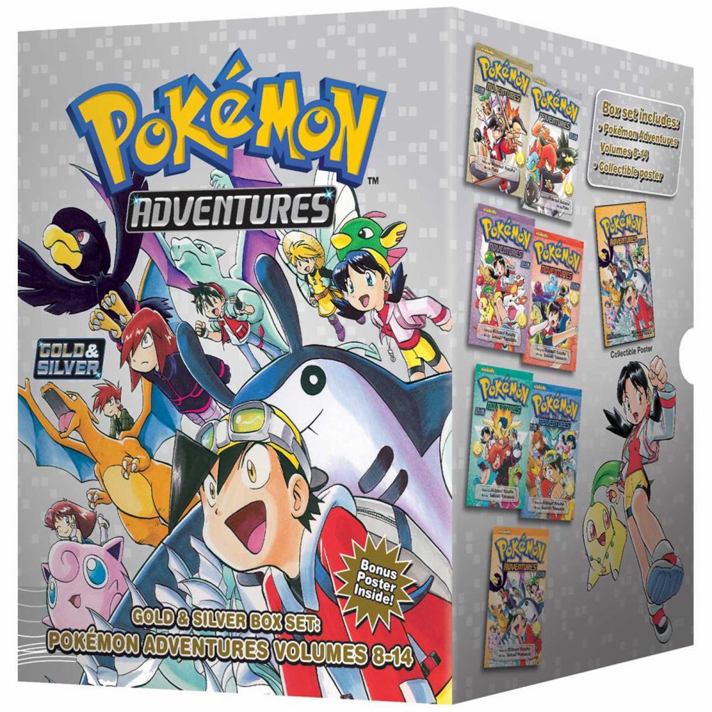 Pokémon Adventures Gold & Silver Box Set (Set Includes Vols