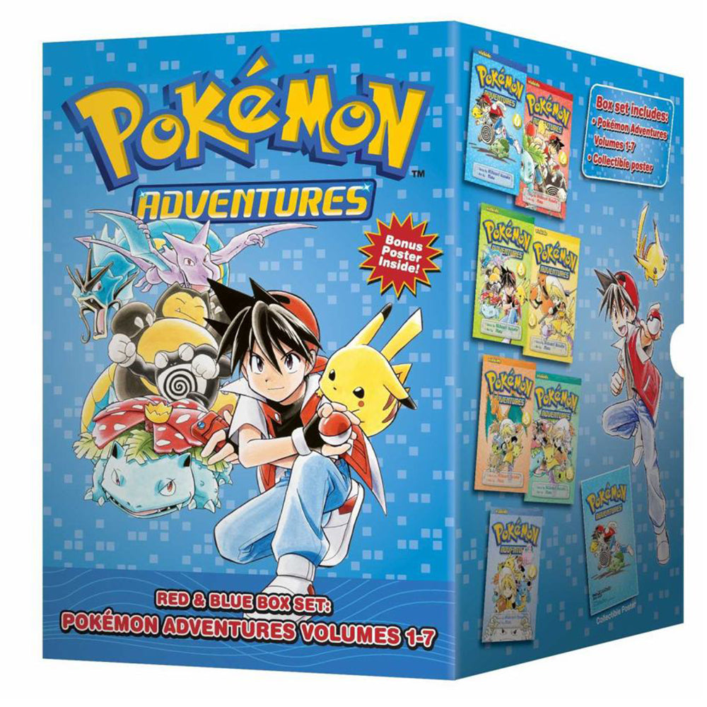 Pokémon Adventures Red & Blue Box Set (Set Includes Vols. 1-7)