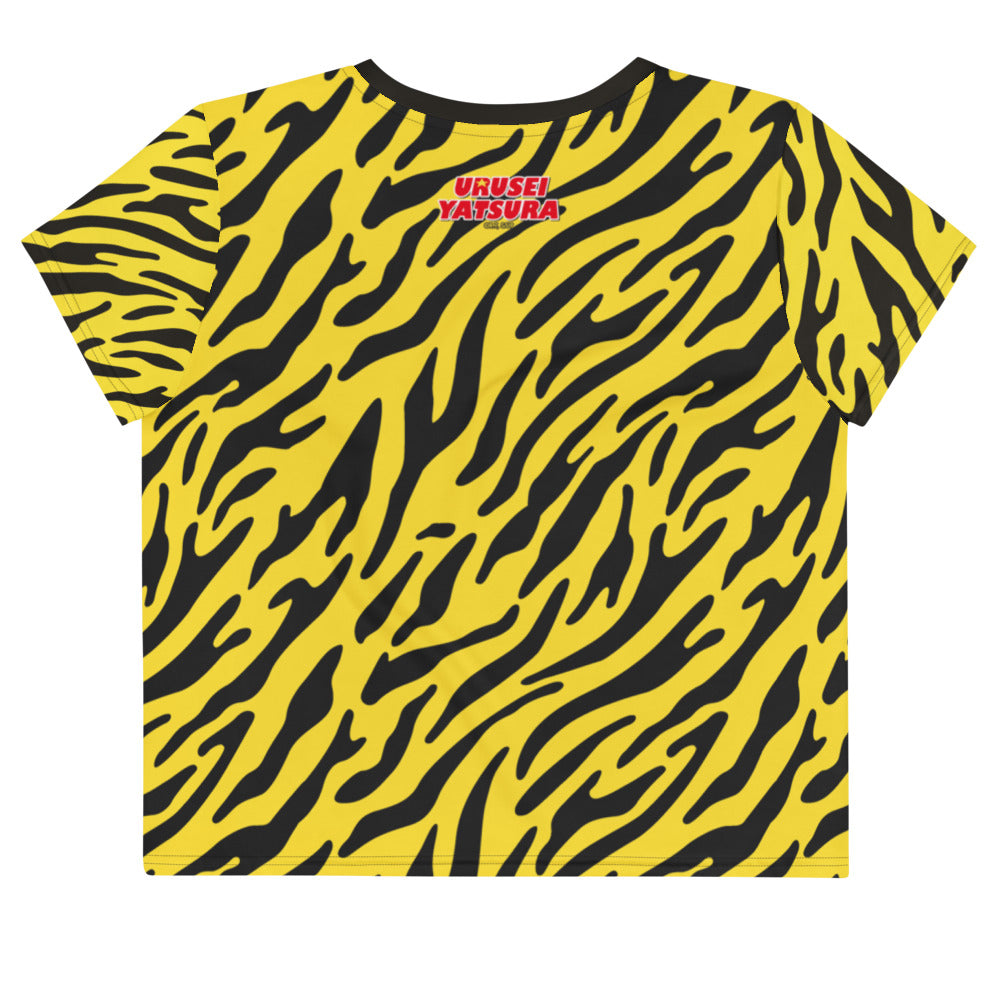 Urusei Yatsura Lum Tiger Print Cropped T-Shirt