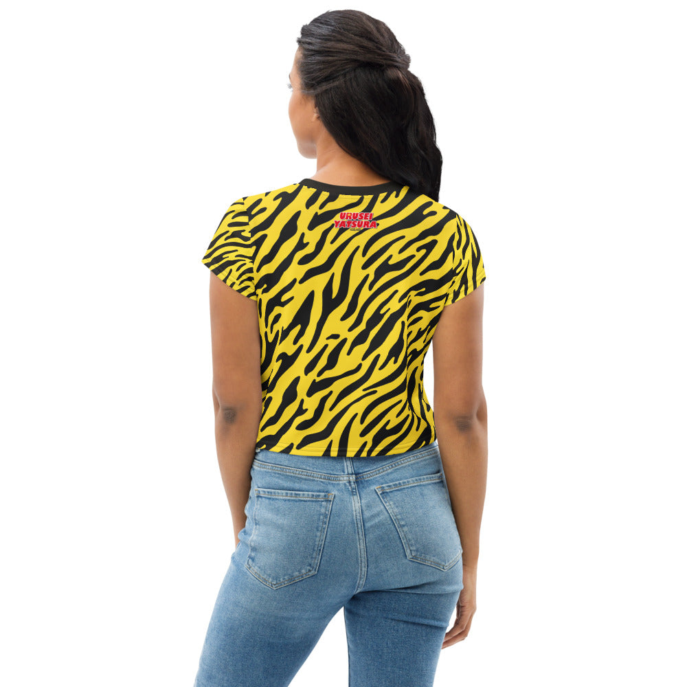 Urusei Yatsura Lum Tiger Print Cropped T-Shirt