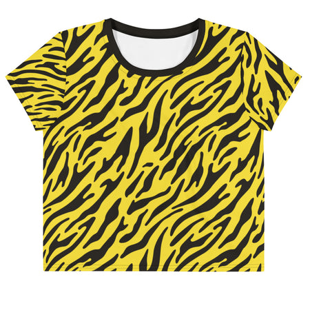 Urusei Yatsura Lum Tiger Print Cropped T-Shirt