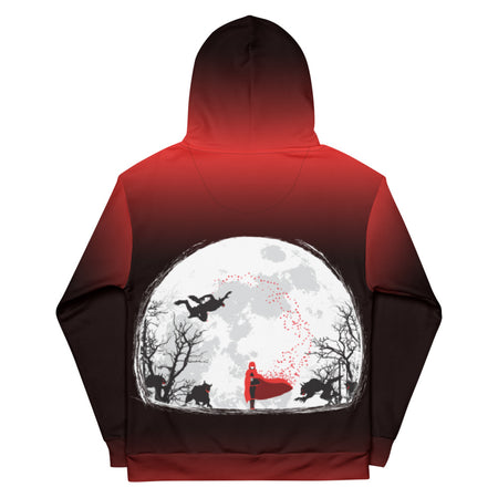 RWBY Moon and Petals Unisex Hoodie White