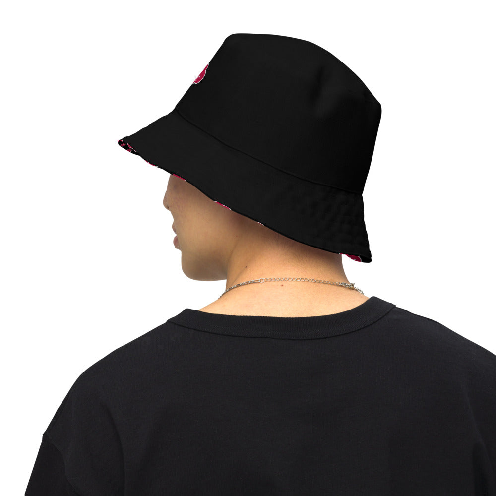 Naruto Shippuden Akatsuki Reversible Bucket Hat
