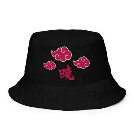 Naruto Shippuden Akatsuki Reversible Bucket Hat