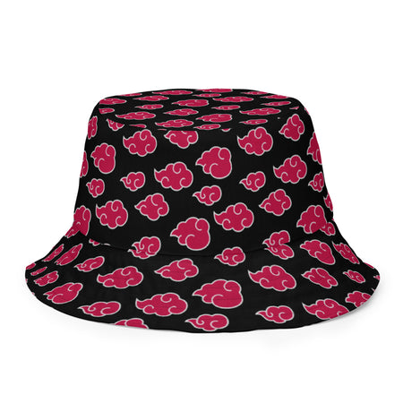 Naruto Shippuden Akatsuki Reversible Bucket Hat