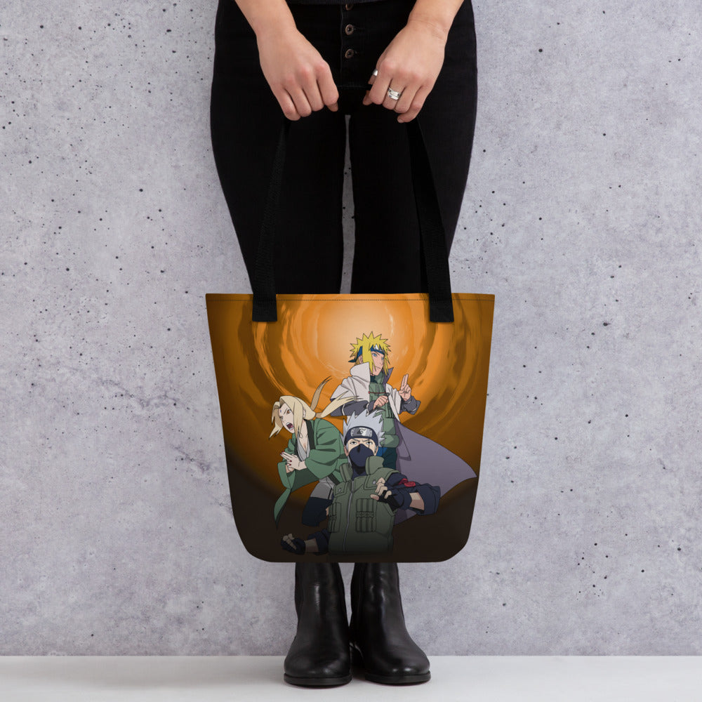 Naruto Shippuden Characters Tote Bag