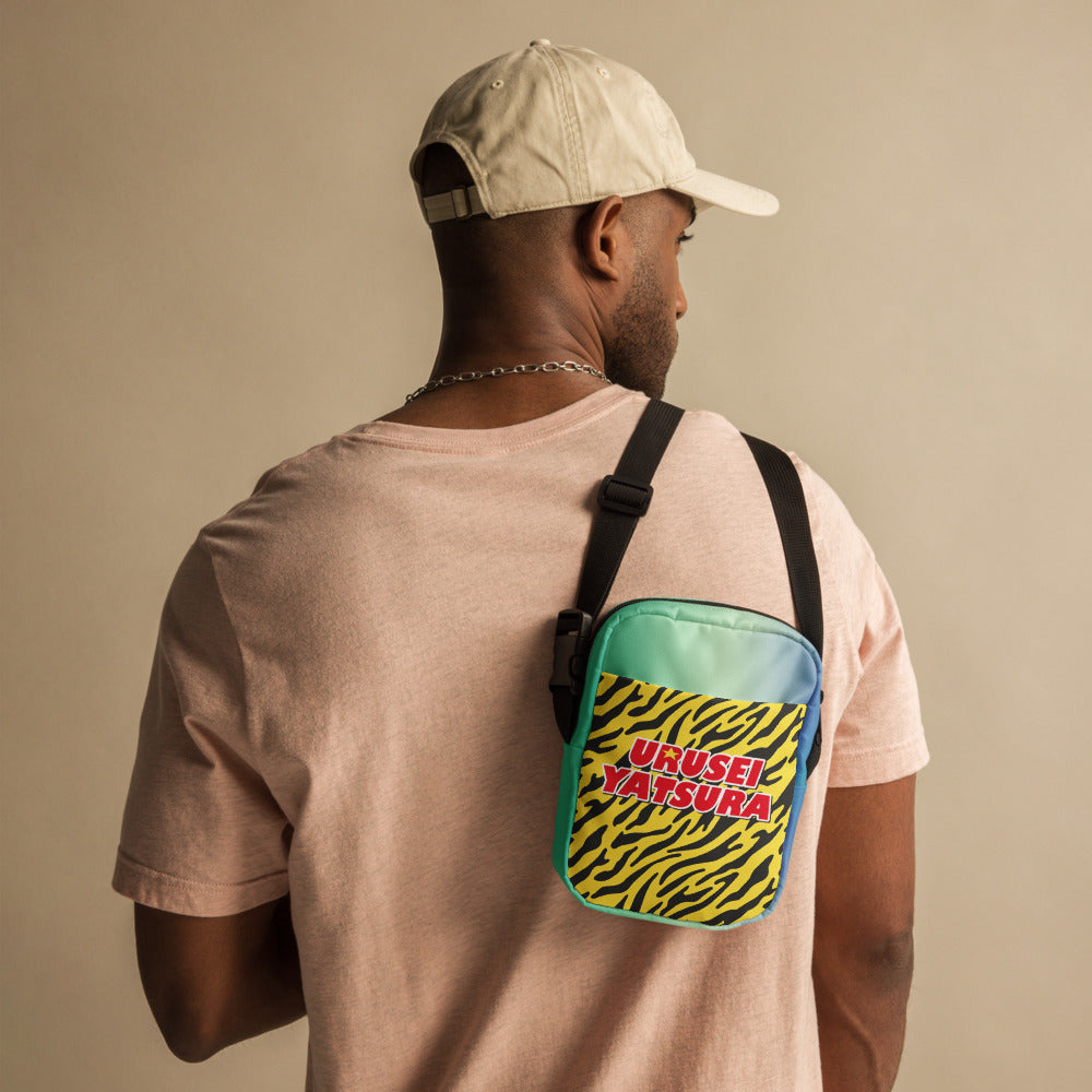 Urusei Yatsura Patterned Crossbody Bag