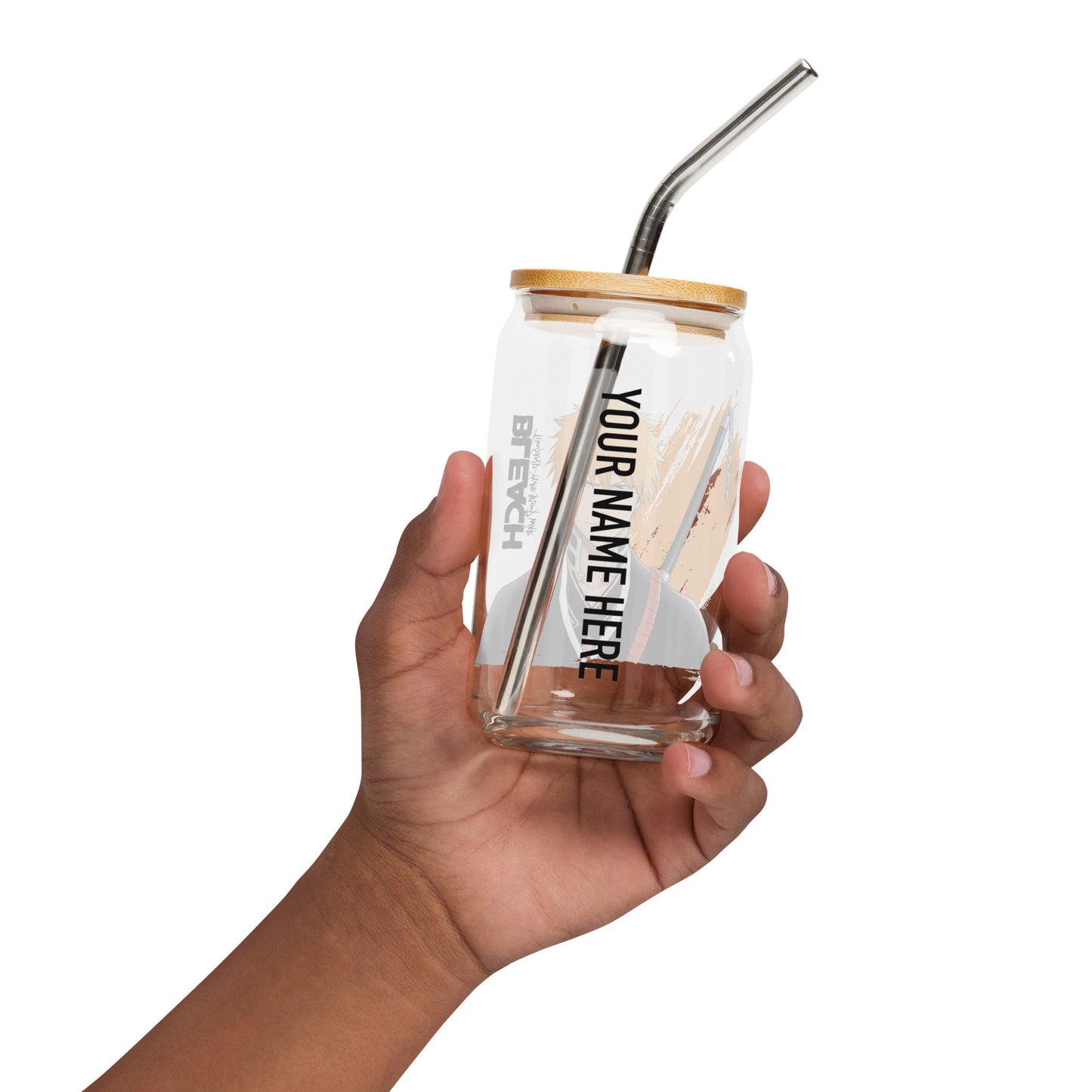 BLEACH: Thousand-Year Blood War Ichigo Personalized Can-Shaped Glass