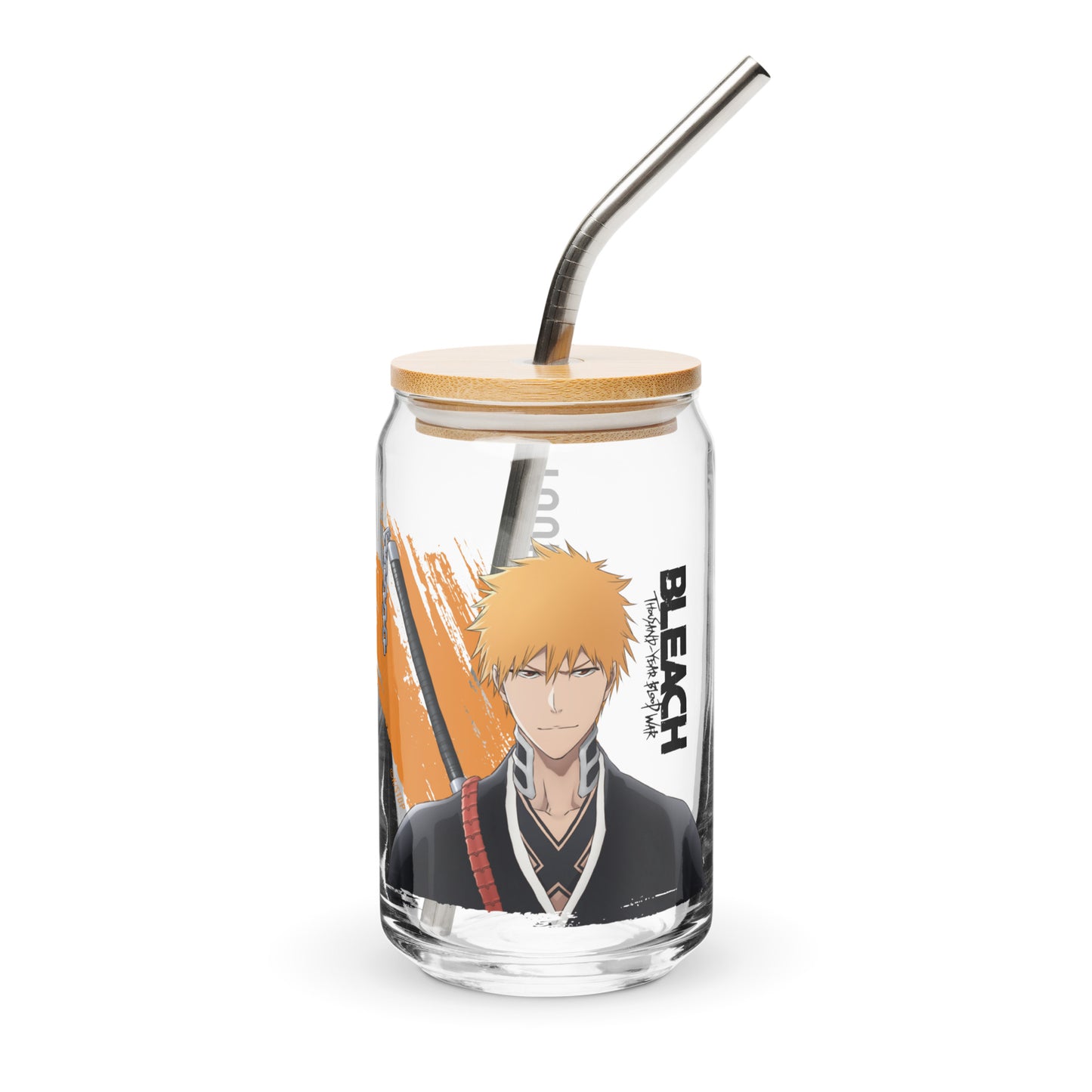 BLEACH: Thousand-Year Blood War Ichigo Personalized Can-Shaped Glass