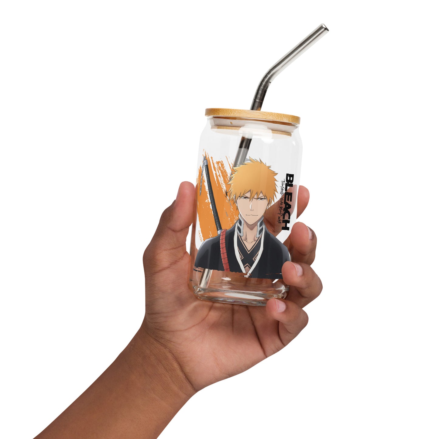 BLEACH: Thousand-Year Blood War Ichigo Personalized Can-Shaped Glass