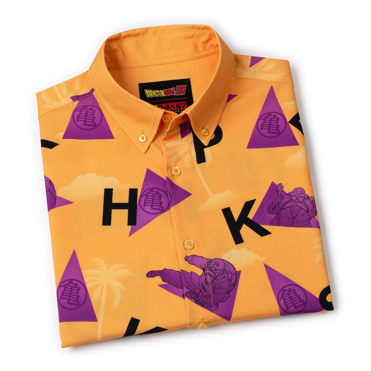 Tag detail showing the Dragon Ball Z and RSVLTS collaboration branding