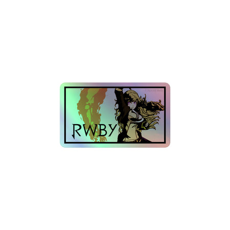 RWBY Yang Pose Holographic Sticker