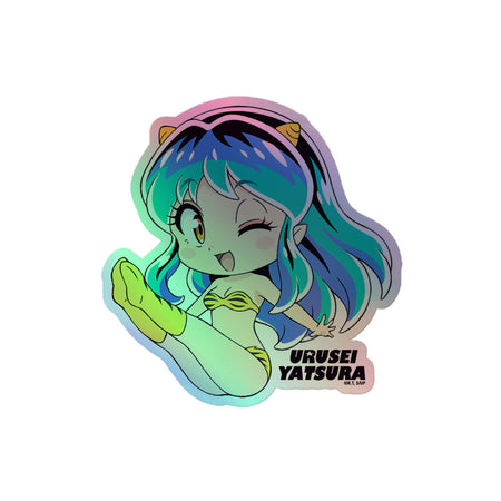 Urusei Yatsura Lum Holographic Sticker