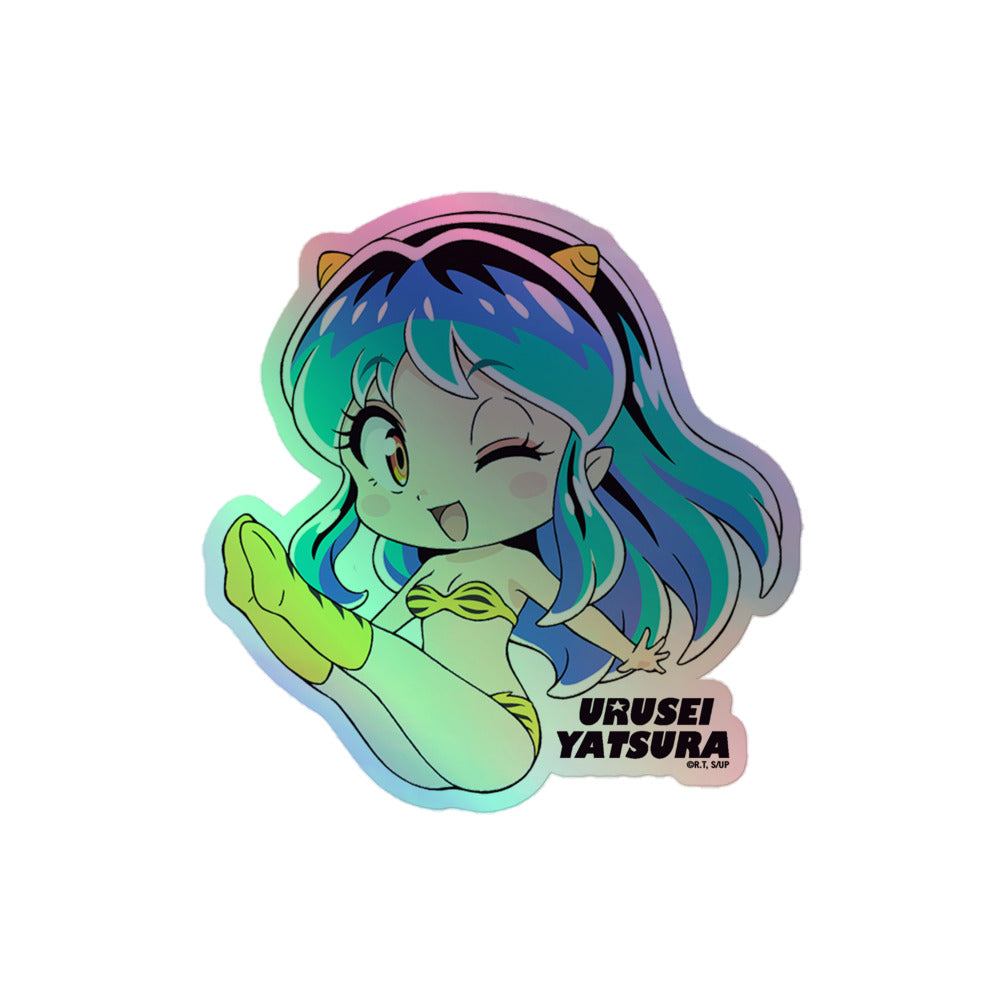 Urusei Yatsura Lum Holographic Sticker