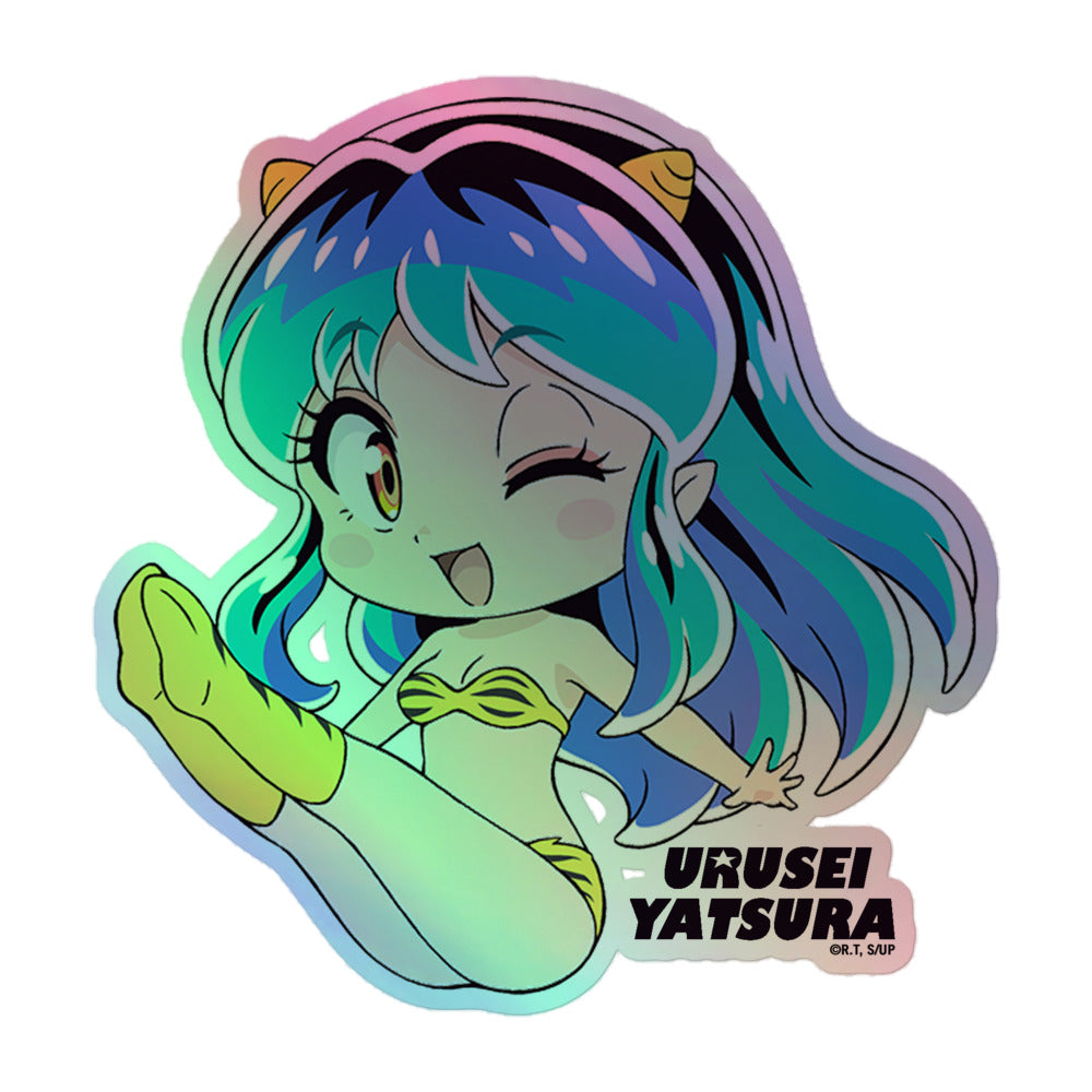 Urusei Yatsura Lum Holographic Sticker