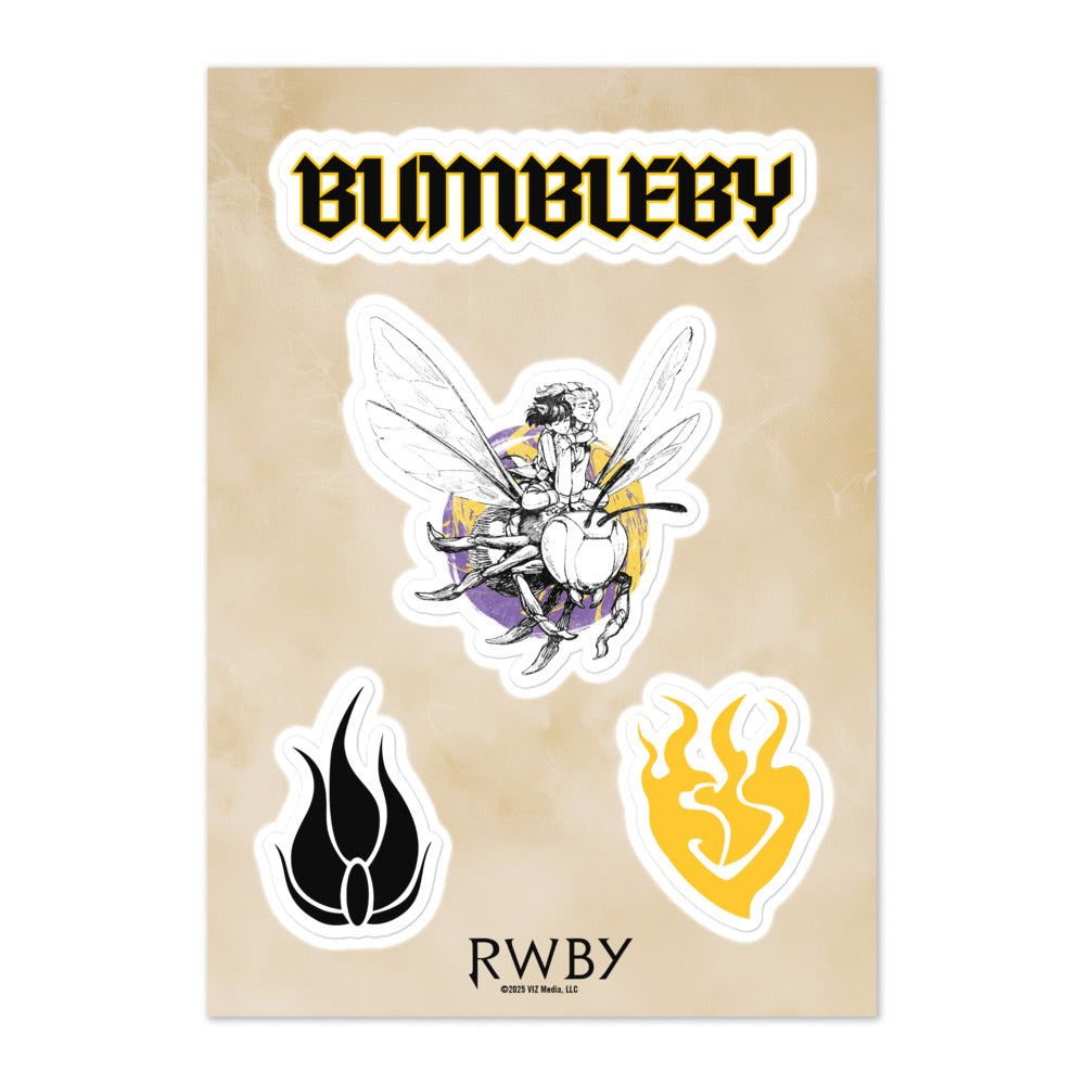 RWBY Bumbleby Sticker Sheet One Size