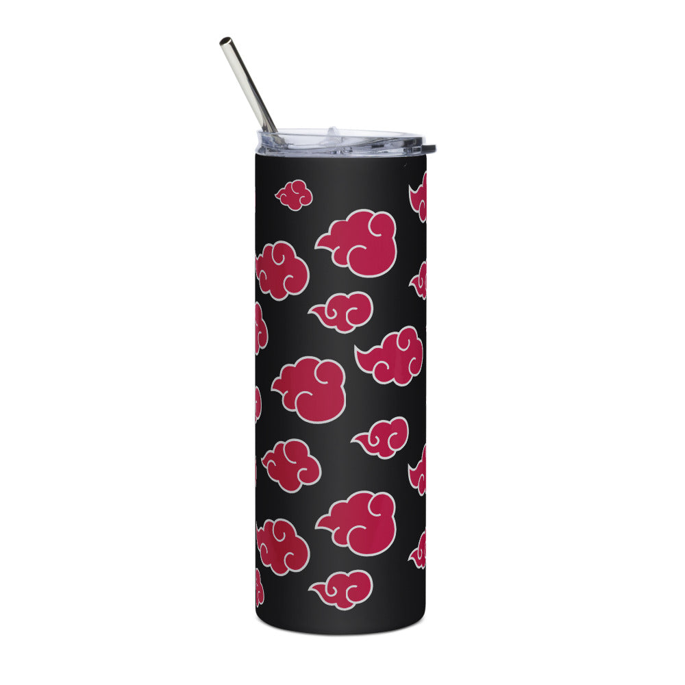 Naruto Shippuden Akatsuki Stainless Steel Skinny Tumbler