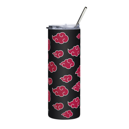 Naruto Shippuden Akatsuki Stainless Steel Skinny Tumbler