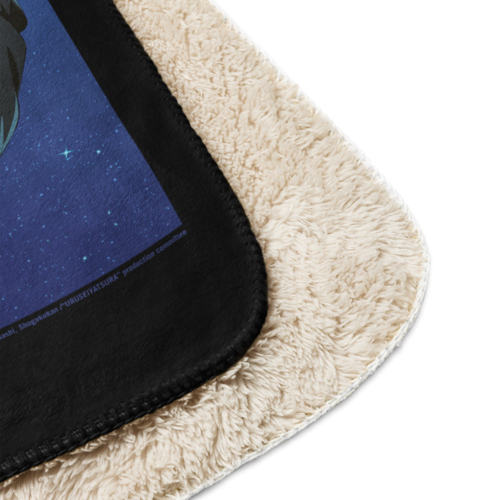 Urusei Yatsura Key Art Sherpa Blanket