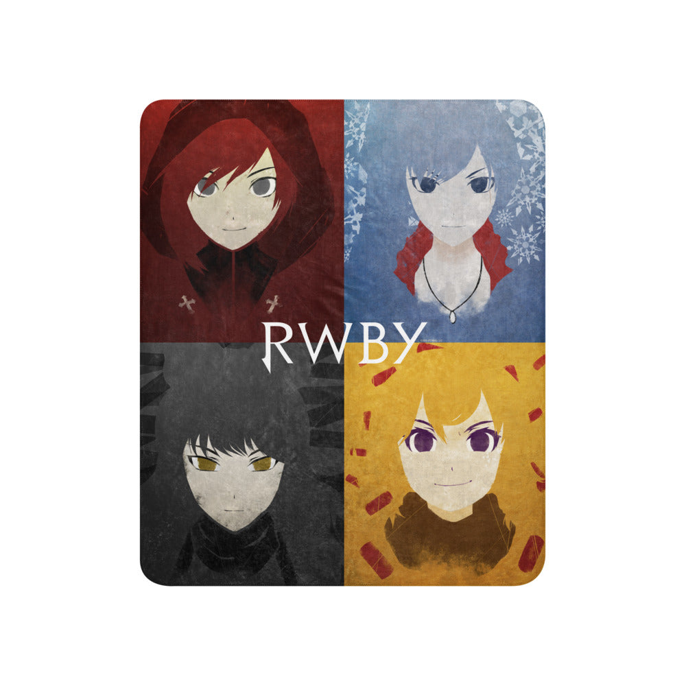 RWBY Team Sherpa Blanket 50 in x 60 in