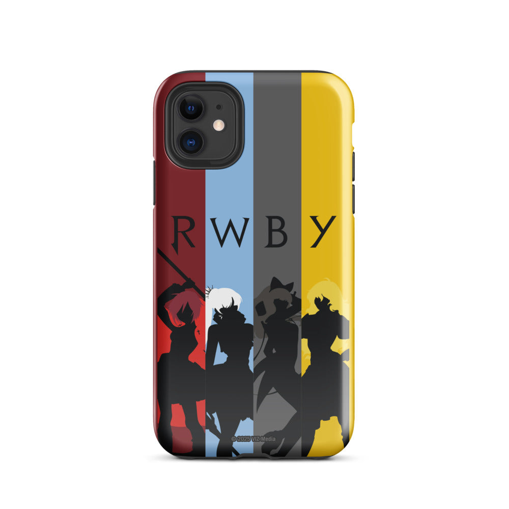 RWBY Silhouettes iPhone Tough Case