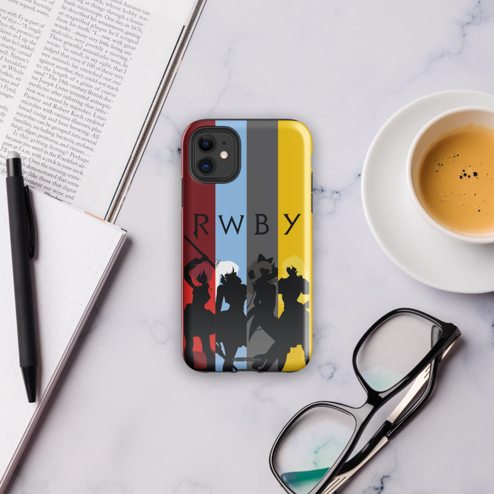 RWBY Silhouettes iPhone Tough Case