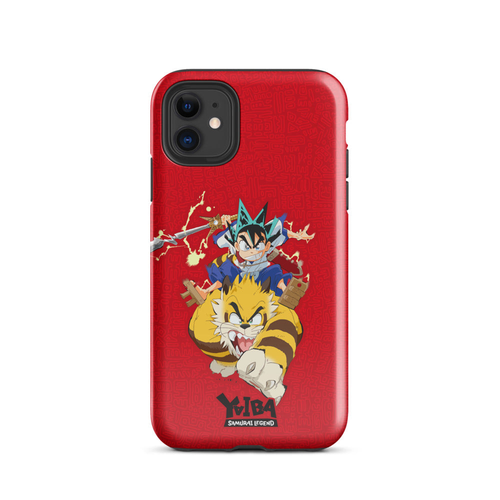 YAIBA: Samurai Legend iPhone Tough Case - Yaiba & Kagetora iPhone 11