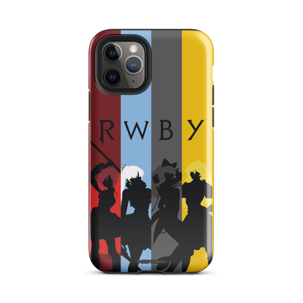 RWBY Silhouettes iPhone Tough Case