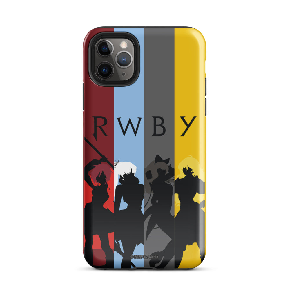 RWBY Silhouettes iPhone Tough Case