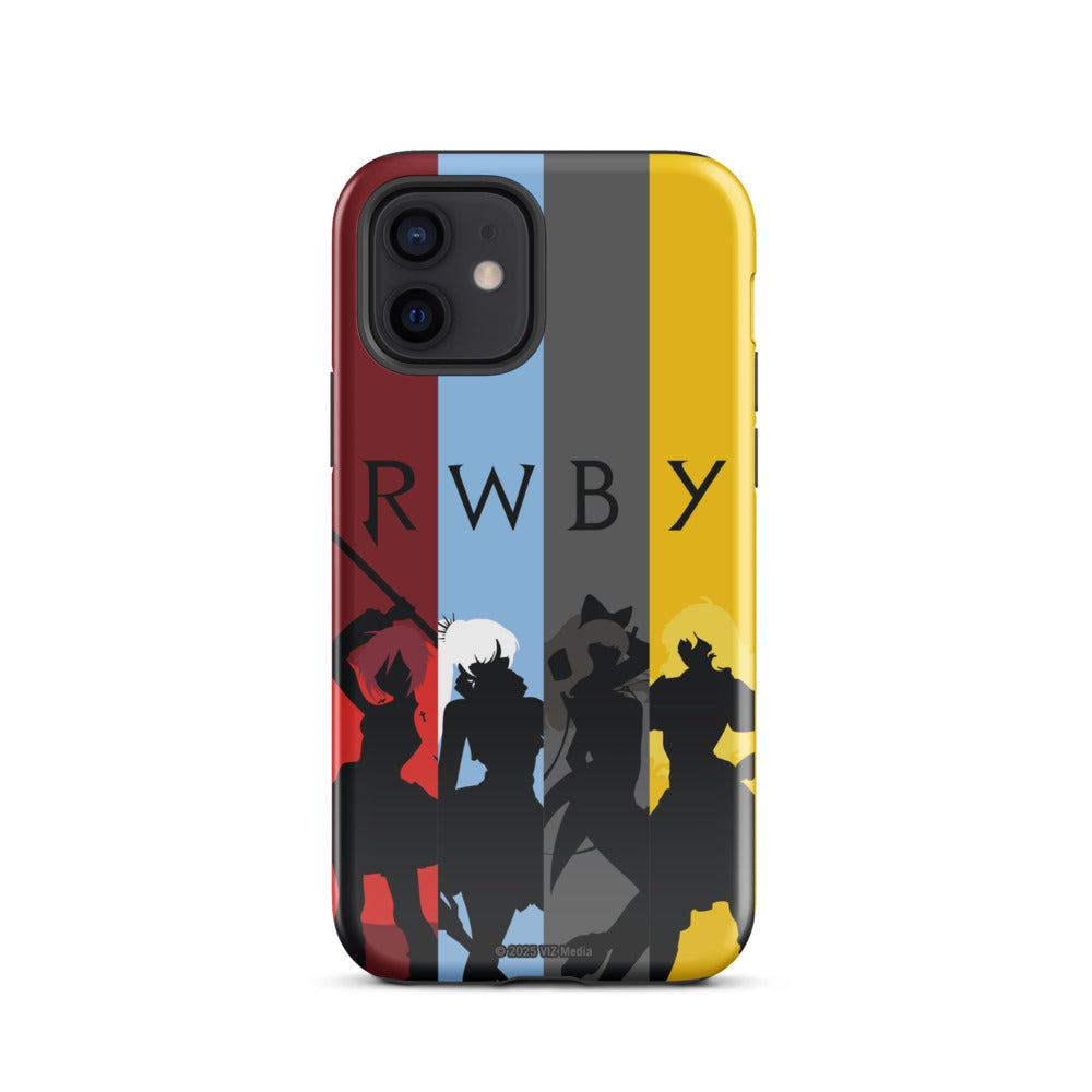 RWBY Silhouettes iPhone Tough Case
