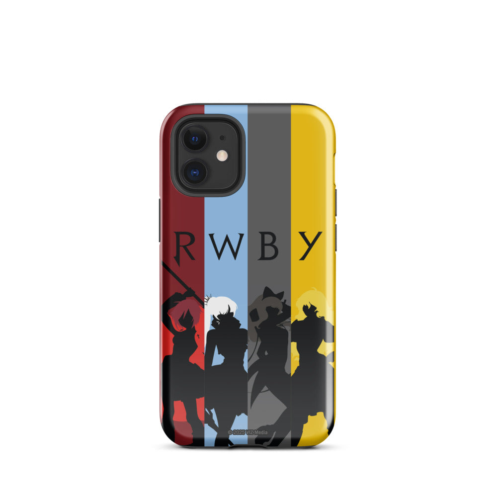 RWBY Silhouettes iPhone Tough Case