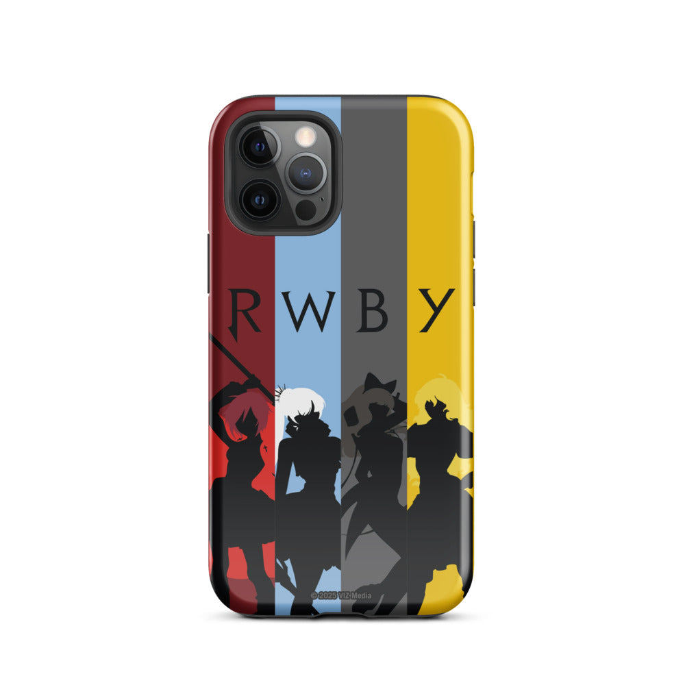 RWBY Silhouettes iPhone Tough Case