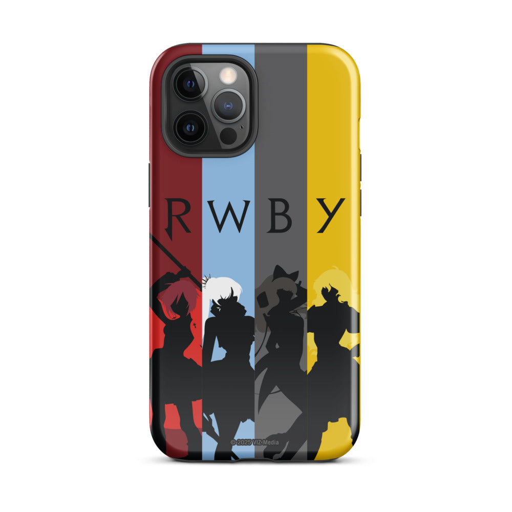 RWBY Silhouettes iPhone Tough Case