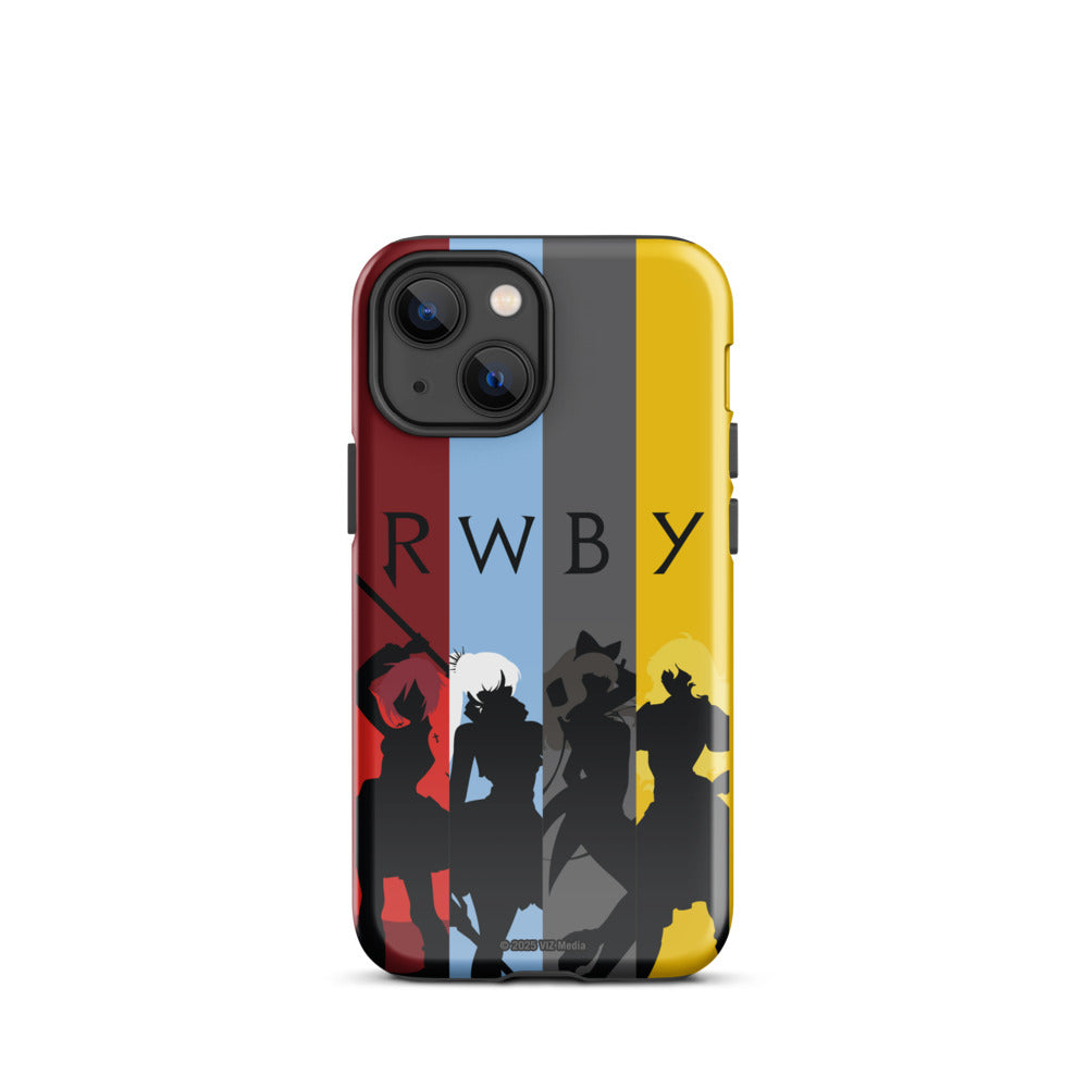 RWBY Silhouettes iPhone Tough Case