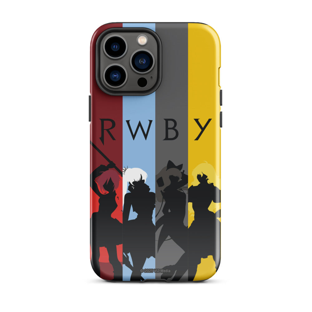 RWBY Silhouettes iPhone Tough Case