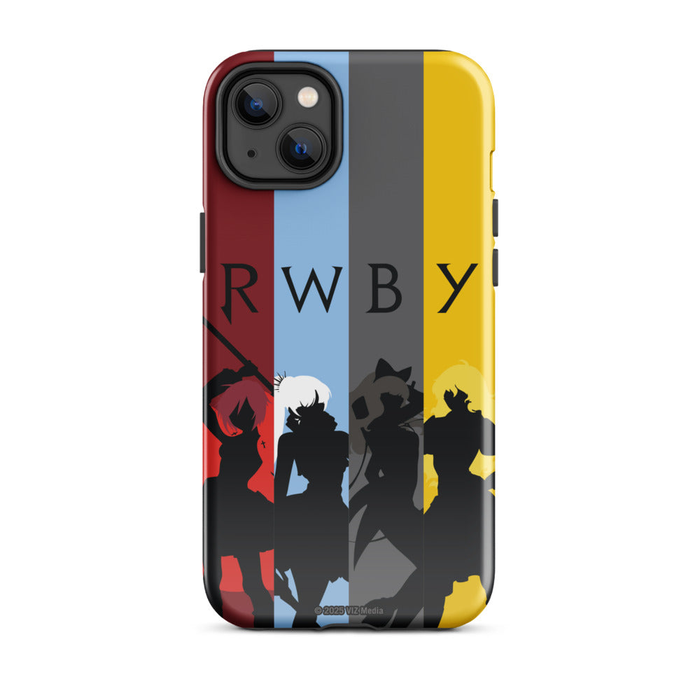 RWBY Silhouettes iPhone Tough Case